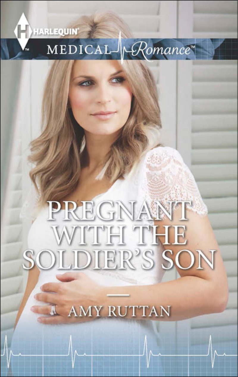 Book Cover for Pregnant with the Soldier's Son by Amy Ruttan