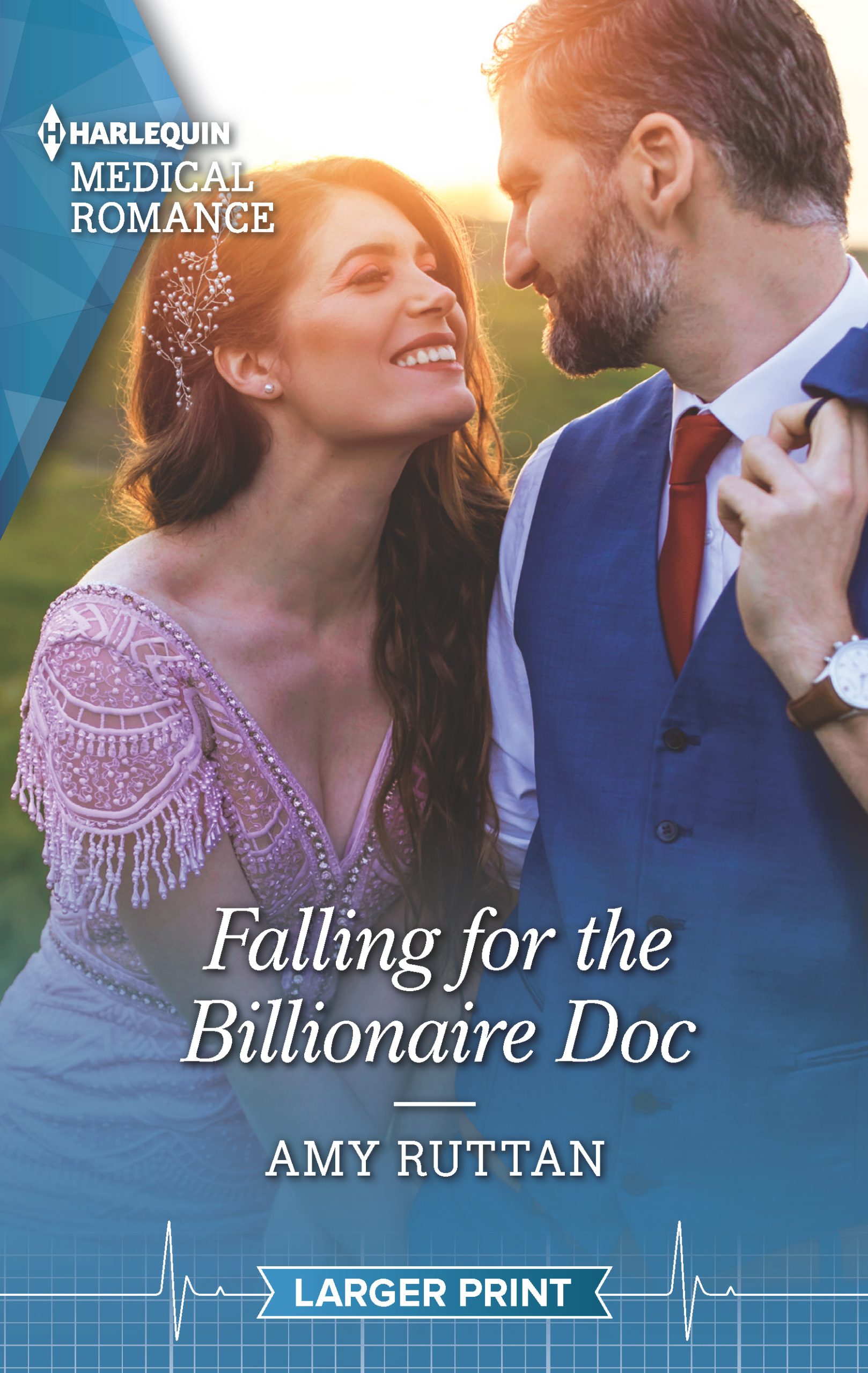 Book Cover for Falling for the Billionaire Doc by Amy Ruttan