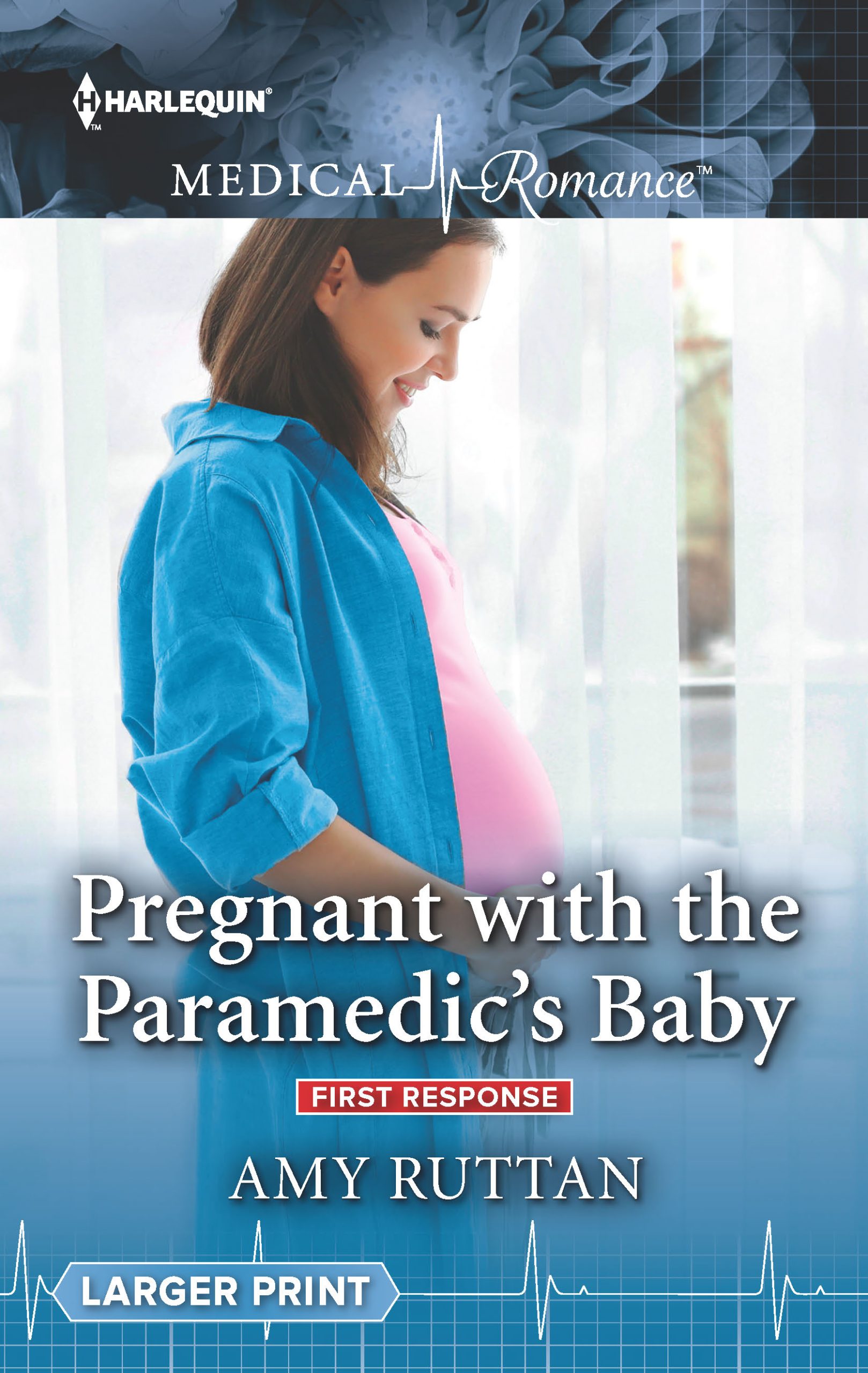 Book Cover for Pregnant with the Paramedic's Baby by Amy Ruttan