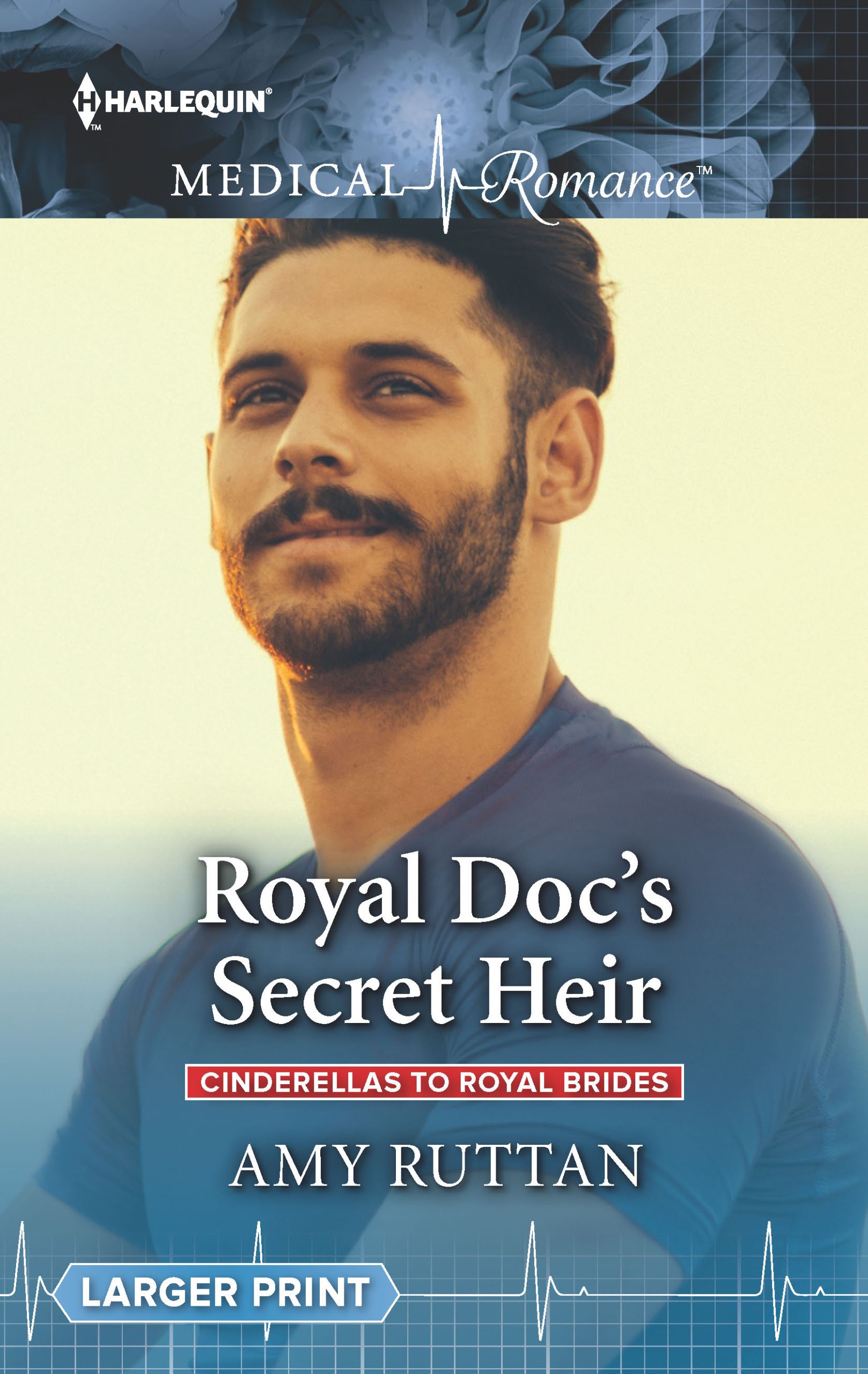 Book Cover for Royal Doc's Secret Heir by Amy Ruttan