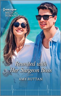 Book Cover for Reunited with Her Surgeon Boss by Amy Ruttan