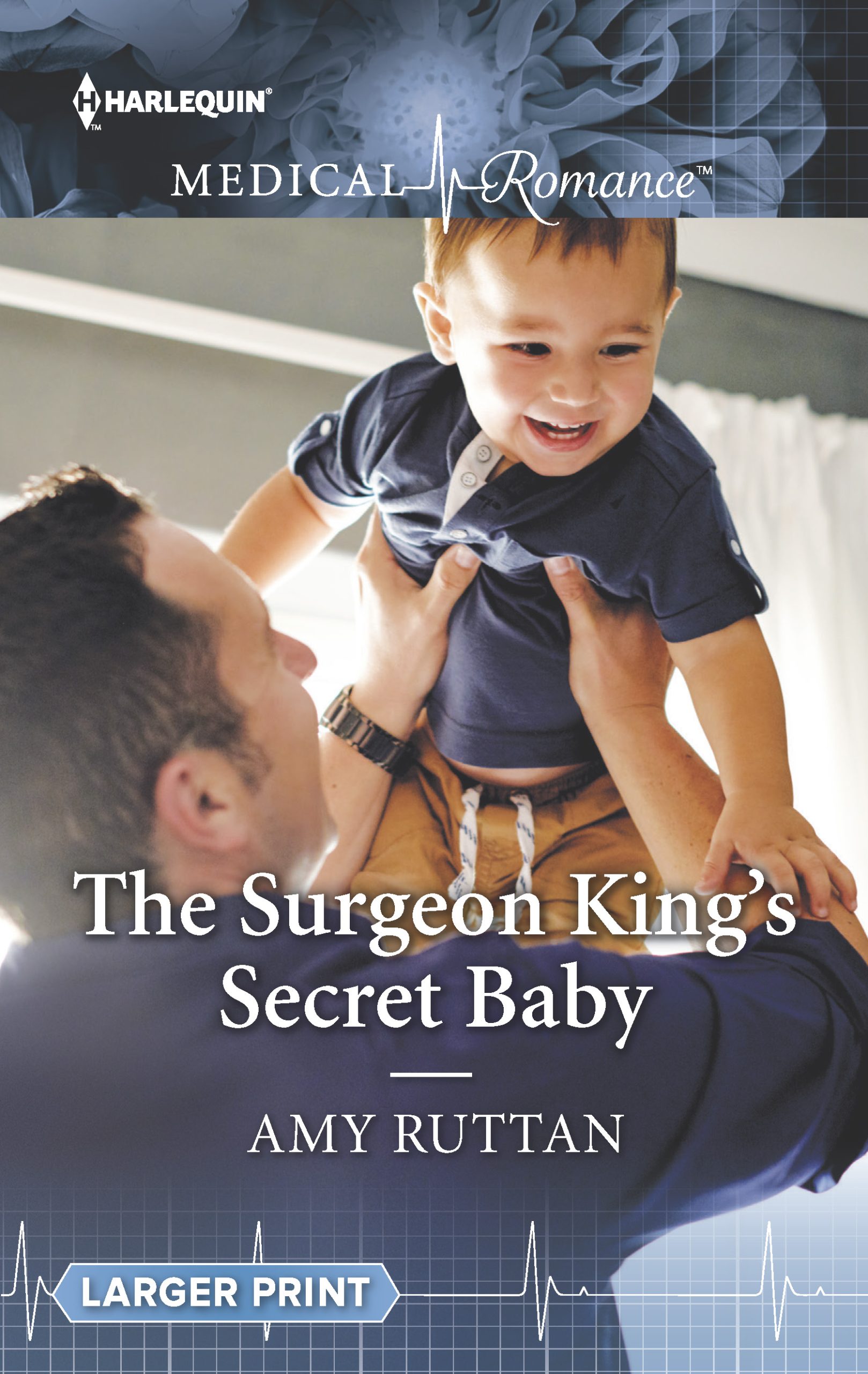 Book Cover for The Surgeon King's Secret Baby by Amy Ruttan