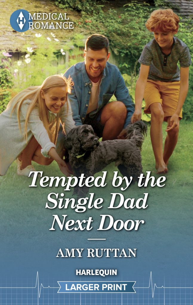 Book Cover for Tempted by the Single Dad Next Door by Amy Ruttan